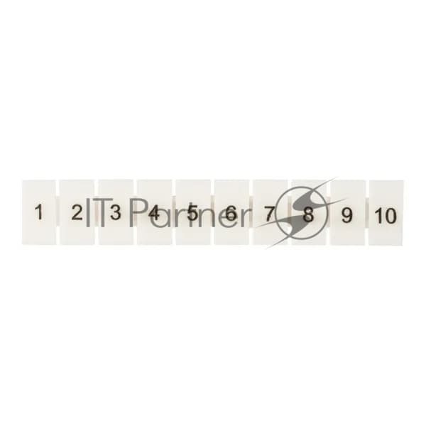 Маркеры EKF zb-st-2.5-1-10 для UT/ST/Push-in 2.5 с нумерацией 1-10 (уп. 100 шт)