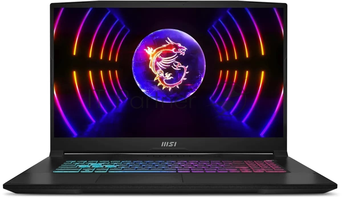 Ноутбук MSI Katana 17 B13VEK-1611XRU Core i5 13420H 16Gb SSD 1Tb NVIDIA GeForce RTX 4050 6Gb 17.3" IPS FHD (1920x1080) без ОС black WiFi BT Cam (9S7-17L541-1611)