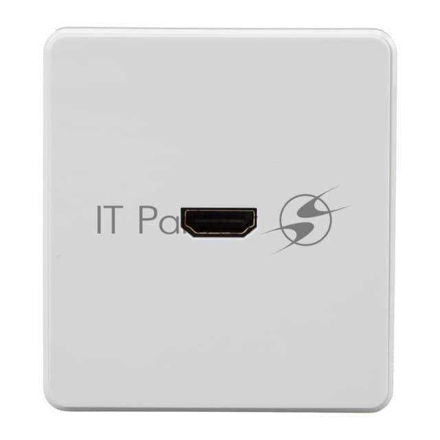 Розетка Kranz ROUND HDMI с/у перламутр
