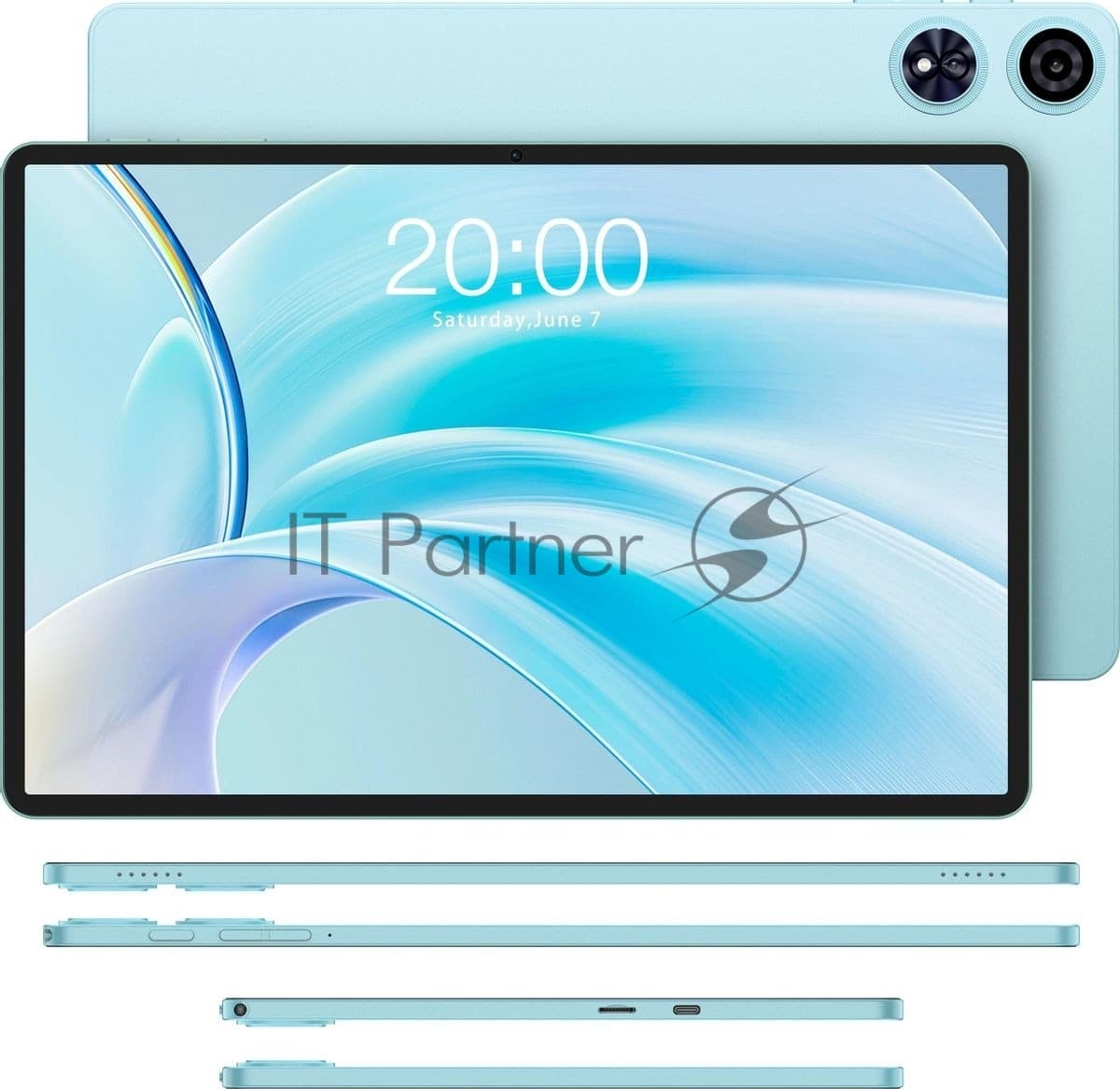 Планшет Teclast P50 Case 10.95", 4Gb, 128Gb, Wi-Fi, Android, голубой