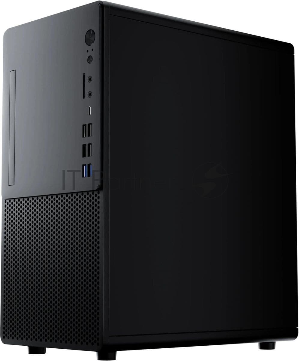 Компьютерный корпус Accord ACC-U02B OFFICE черный без БП mATX 2xUSB2.0 2xUSB3.0 2xUSB3.1 audio