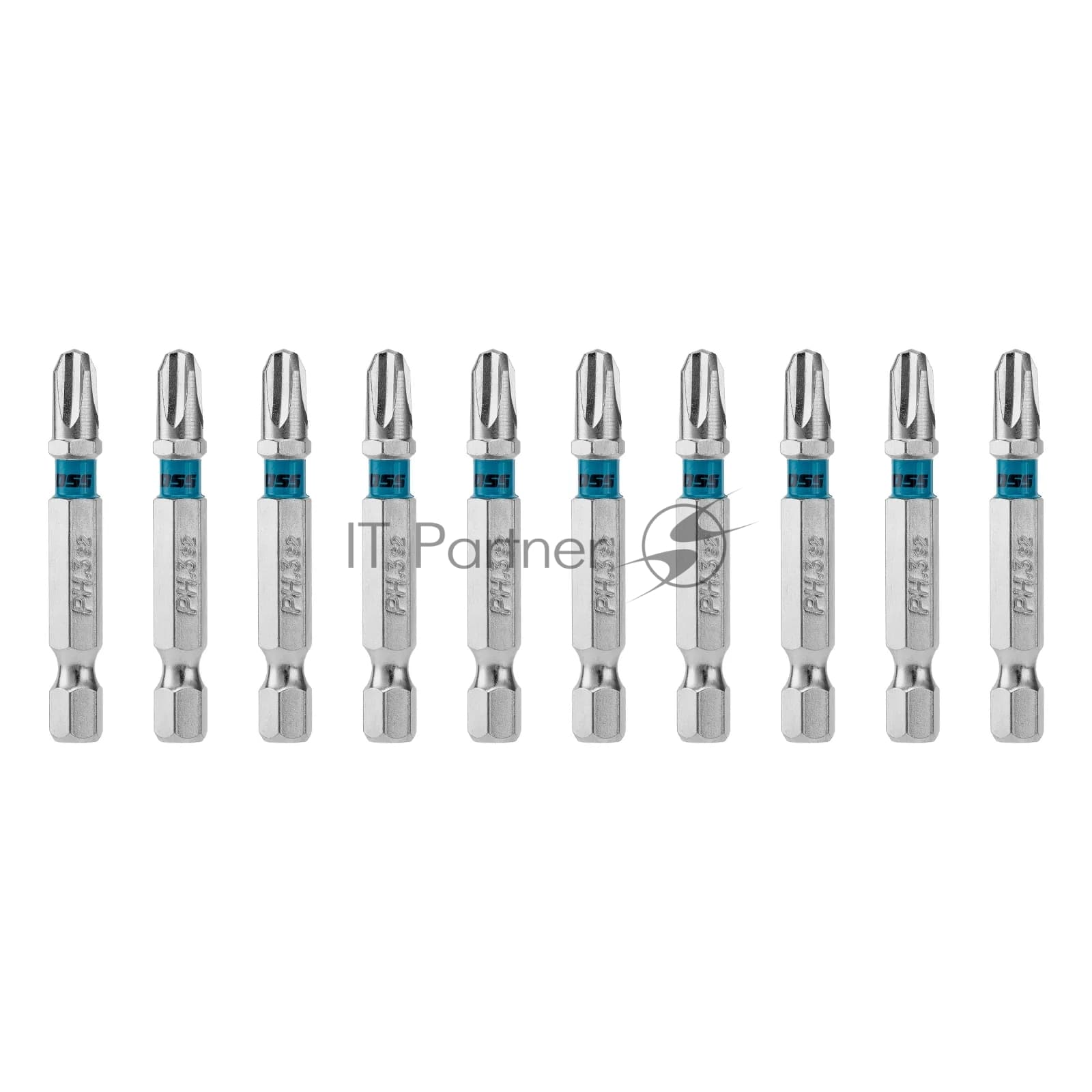 Бита GROSS 113036 PH3х50 мм, сталь S2, шестигр., 10 шт