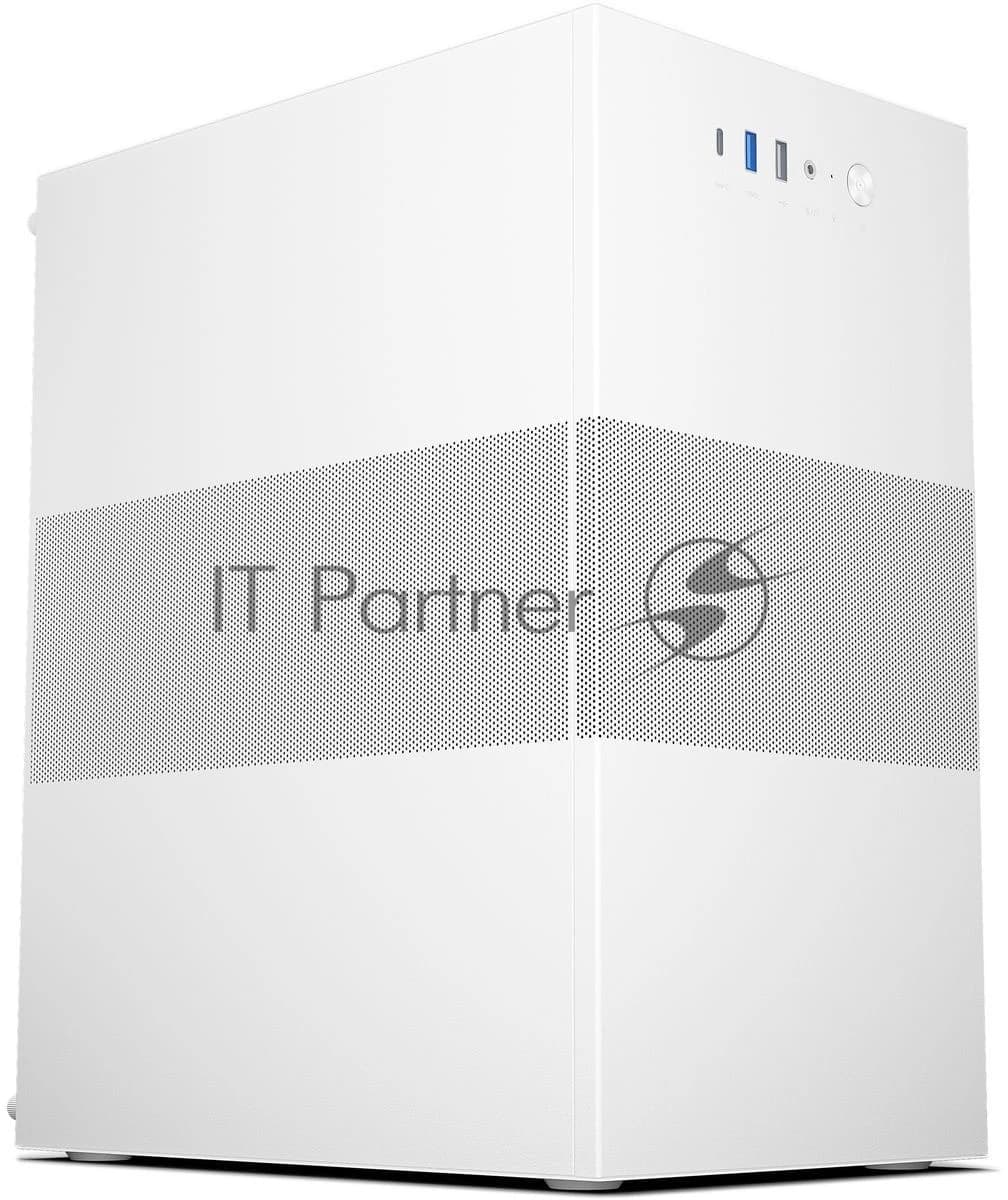Корпус для ПК ACD Coffer 109W *m*ATX, Type-C + USB3.0 + USB ports + HD audio combo, Mesh, White.
