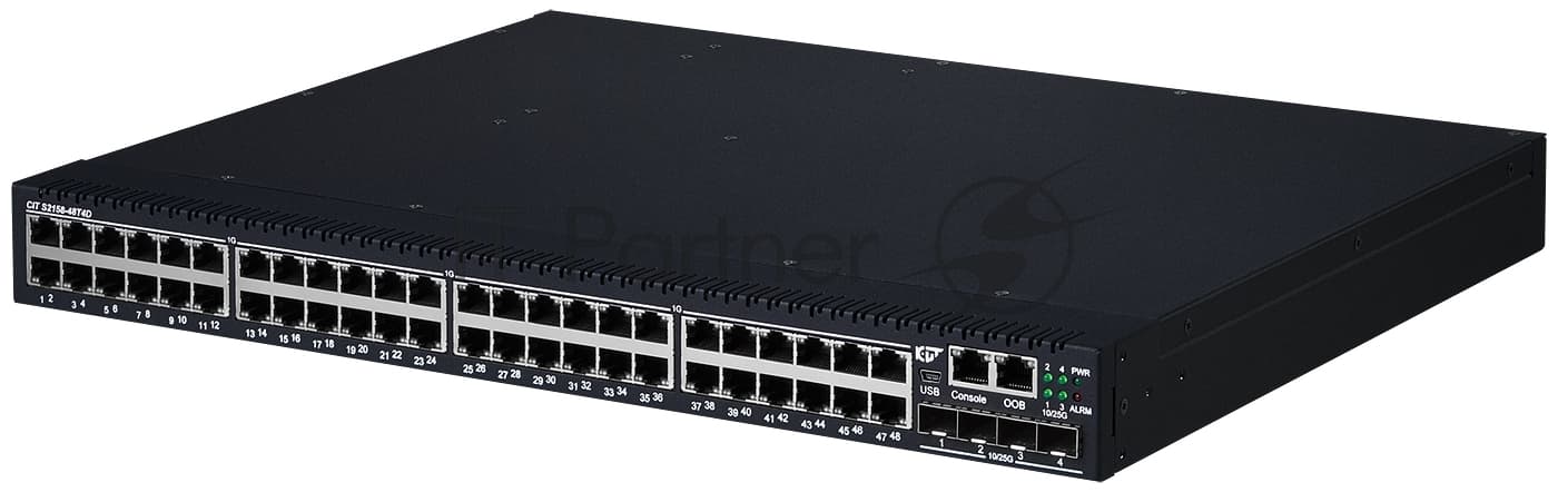 Коммутатор CIT S2158-48T4D-N-AC-FR (L3) 4xSFP28