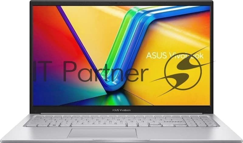 Ноутбук Asus Vivobook 15 X1504VA-BQ4415 Core 5 120U 8Gb SSD512Gb Intel Graphics 15.6" IPS FHD (1920x1080) без ОС silver WiFi BT Cam (90NB13Y2-M02FY0)