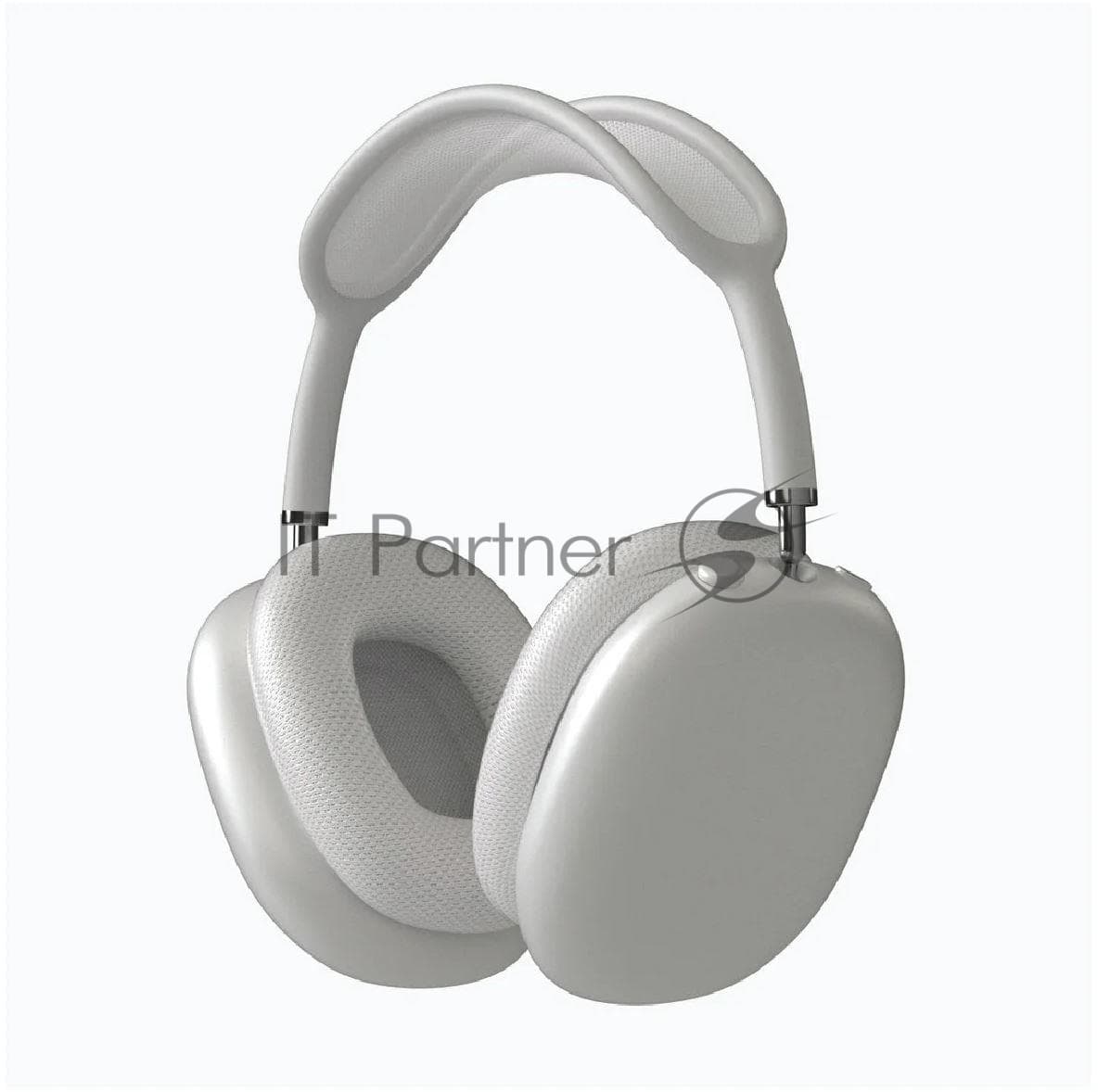 Беспроводные/проводные наушники Aksberry U2 Sound Max серебристый, накладные, Bluetooth + проводной, до 20 ч