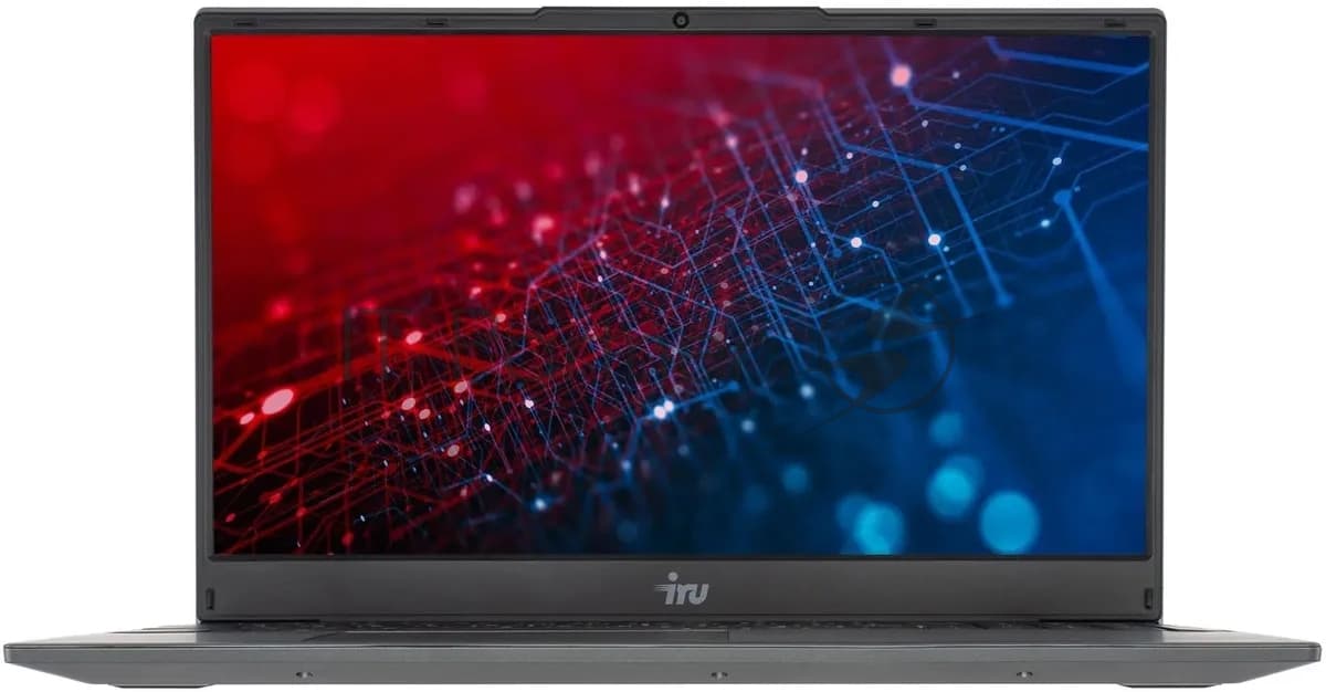 Ноутбук IRU Tactio 15PHR Ryzen 5 7430U 8Gb SSD256Gb AMD Radeon Graphics 15.6" IPS FHD (1920x1080) Windows 11 Pro 64 black WiFi BT Cam 4000mAh