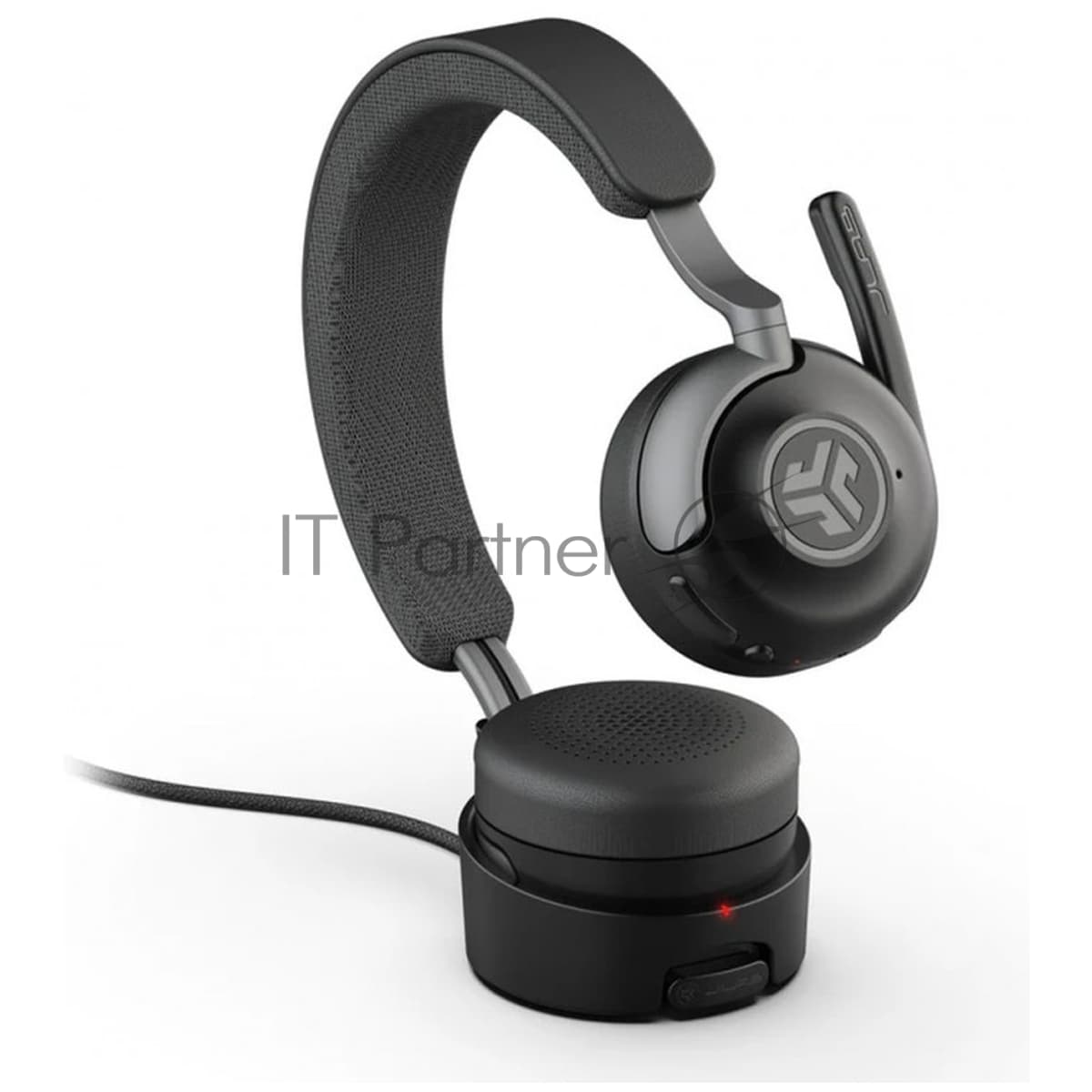 Беспроводная гарнитура Jlab Epic Work ANCWireless Duo with Stand,Link USB- C (PN:HBEPICWORKRBLK63)