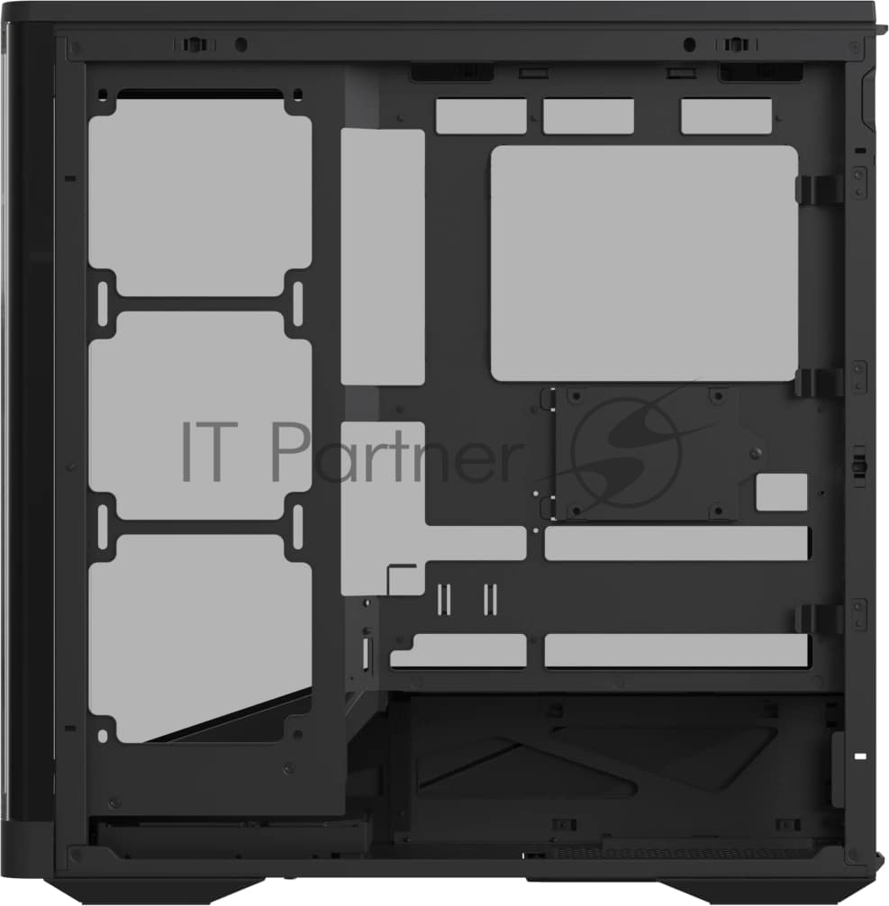 Компьютерный корпус Formula V Line Crystal U9 PA Black, ATX, TYPE-C*1, USB3.0*2, Curved Glass, SIDE 3x PERFORMANCE ARGB, REAR 1x PERFORMANCE ARGB