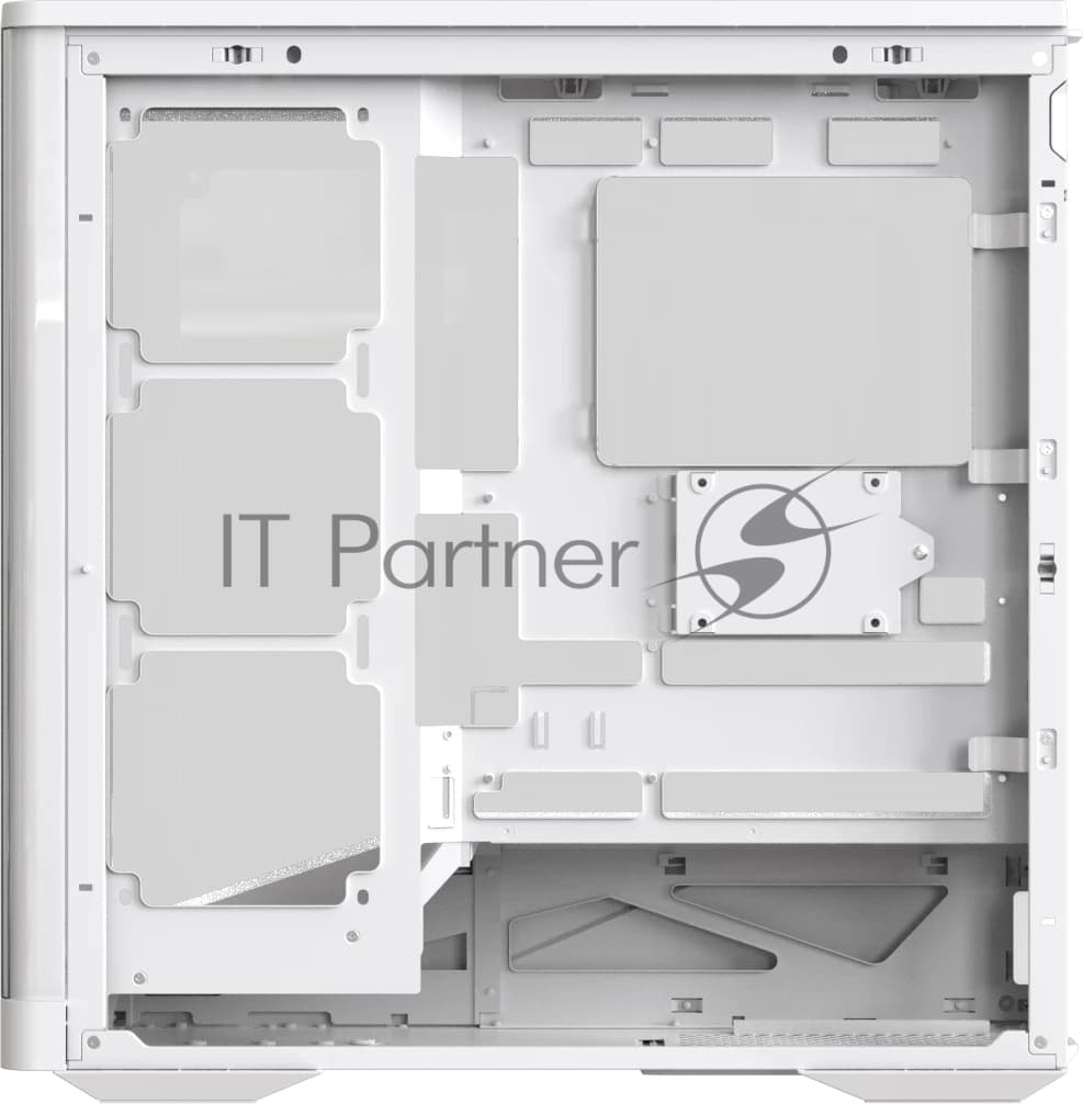 Компьютерный корпус Formula V Line Crystal U9 PA White, ATX, TYPE-C*1, USB3.0*2, Curved Glass, SIDE 3x PERFORMANCE ARGB, REAR 1x PERFORMANCE ARGB