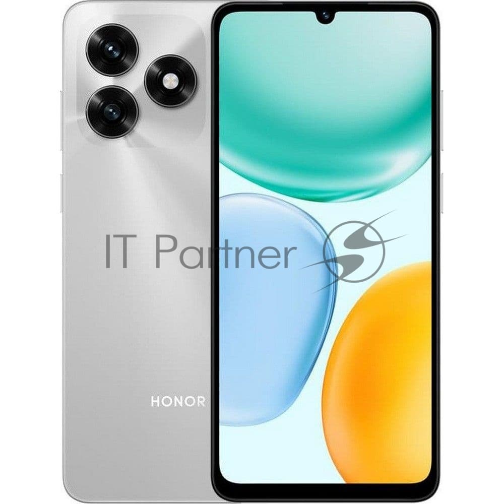 Смартфон HONOR X5C 4+64Gb серебряный (5109CANY)