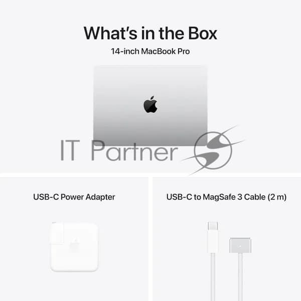 Ноутбук Apple MacBook Pro A3434 M5 10 core 24Gb SSD1Tb/10 core GPU 14.2" Liquid Retina XDR (3024x1964) macOS silver WiFi BT Cam (MDE64LL/A)