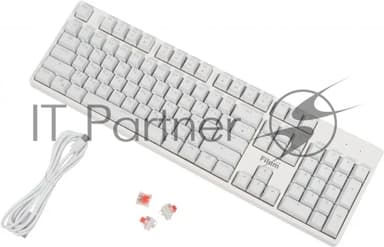 Клавиатура Filum FL-GKBM25 проводная, USB Type-C, белый