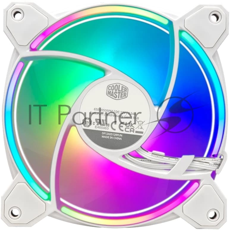 Вентилятор для корпуса Cooler Master MasterFan MF120 HALO2 White