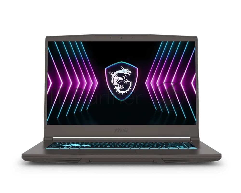 Ноутбук MSI Thin 15 B2RVE-3451XRU Intel Core 7 240H/16Gb (1*16 D4)/SSD512Gb/RTX4050 6Gb (45W)/15.6"/IPS/FHD/1920x1080/144Hz/NoOS/RJ-45/Grey/1.86kg