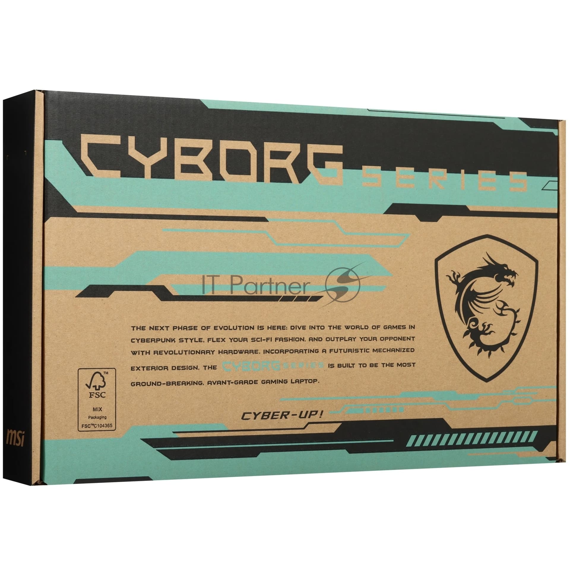 Ноутбук MSI Cyborg 17 B2RWEKG-280XRU Intel Core 5 210H/16Gb (2*8 D5)/SSD1Tb/RTX5050 8Gb (45W)/17.3"/IPS/FHD/1920x1080/144Hz/NoOS/RJ-45/Black/2.5kg