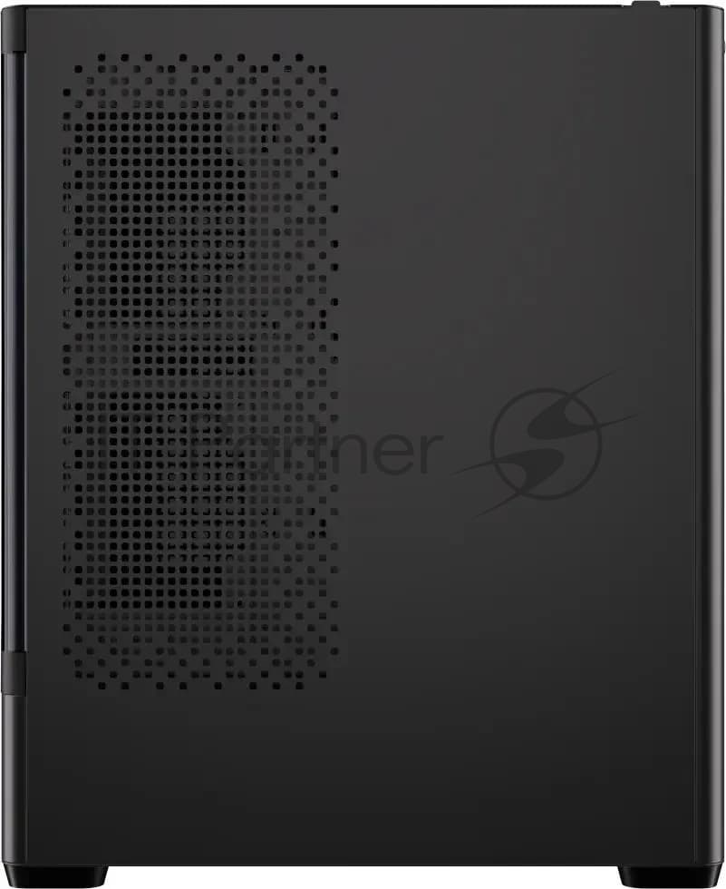 Компьютерный корпус Accord ACC-R4A черный без БП ATX 2xUSB3.0 1xUSB3.1 audio