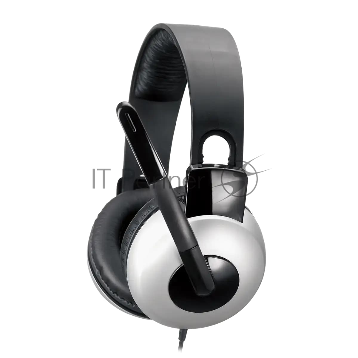 Гарнитура Genius HS-05A серый-чёрный, проводная, 3.5 мм