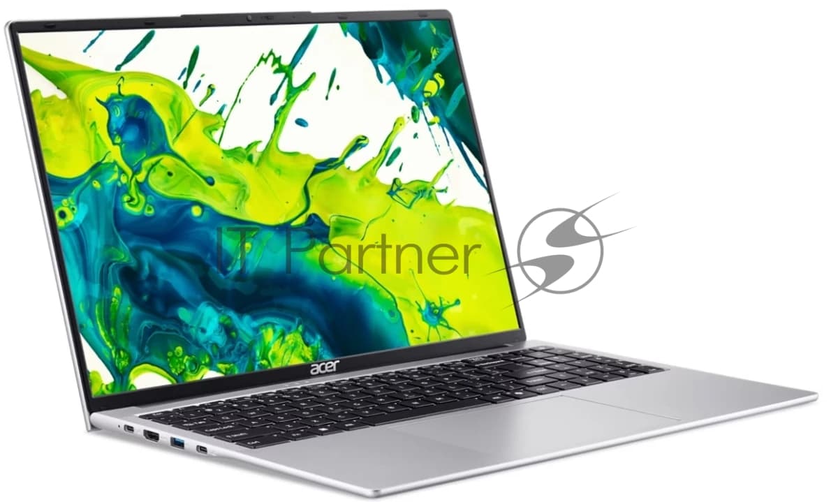 Ноутбук ACER ASPIRE LITE 16/ AL16-54P-39U1/ SILVER/ INTEL i3-1305U/ UHD / 8GB/ 512/ DOS