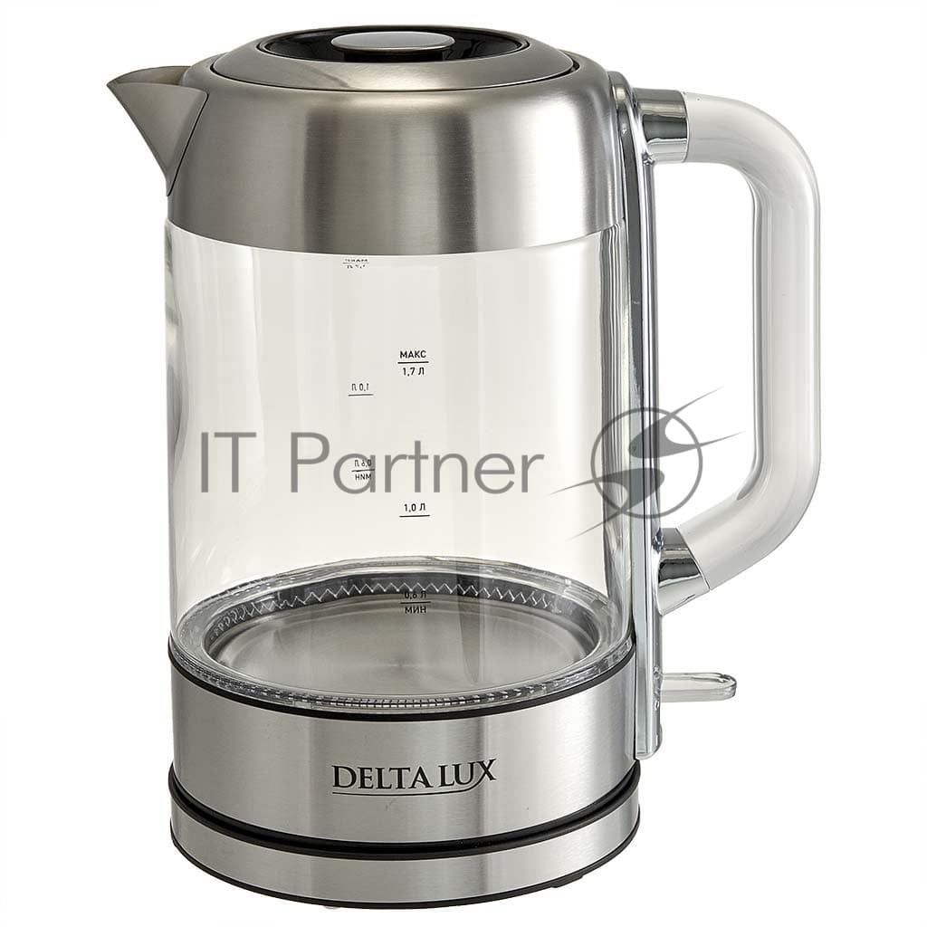 Чайник DELTA LUX DE-1026 2,2кВт, 1,7 л