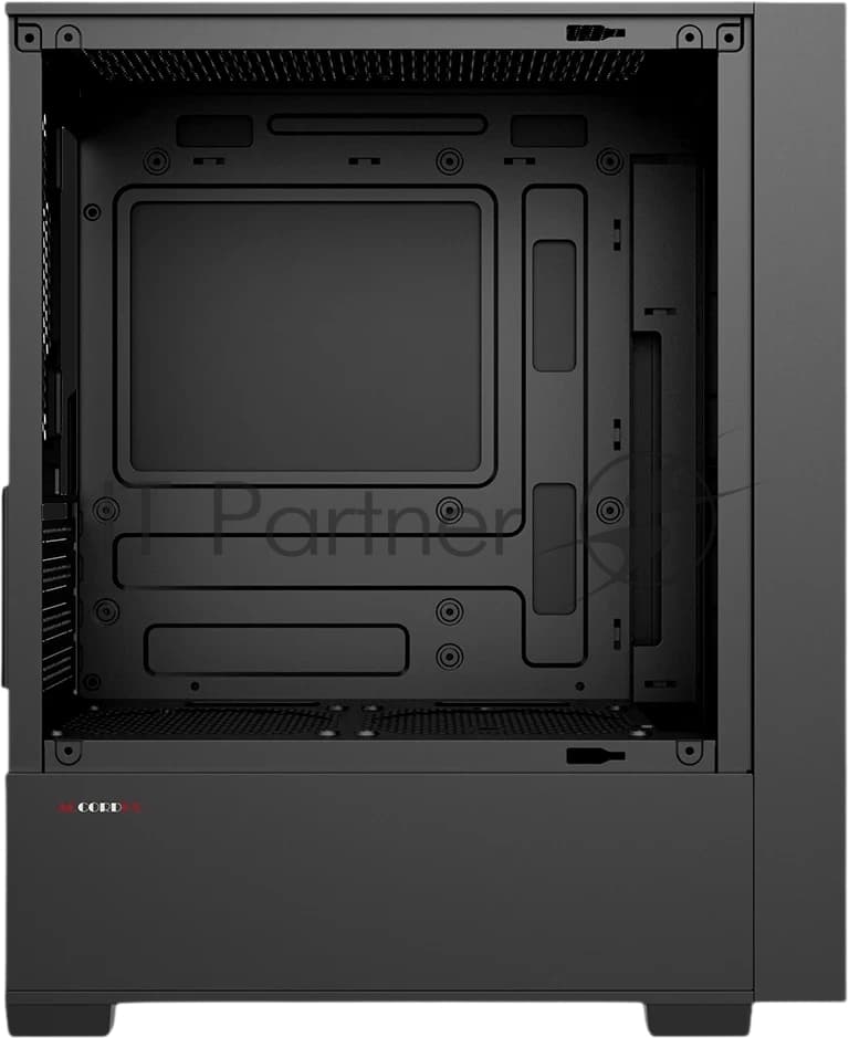 Корпус Accord ACC-1902 черный без БП mATX 2xUSB2.0 1xUSB3.0 audio bott PSU