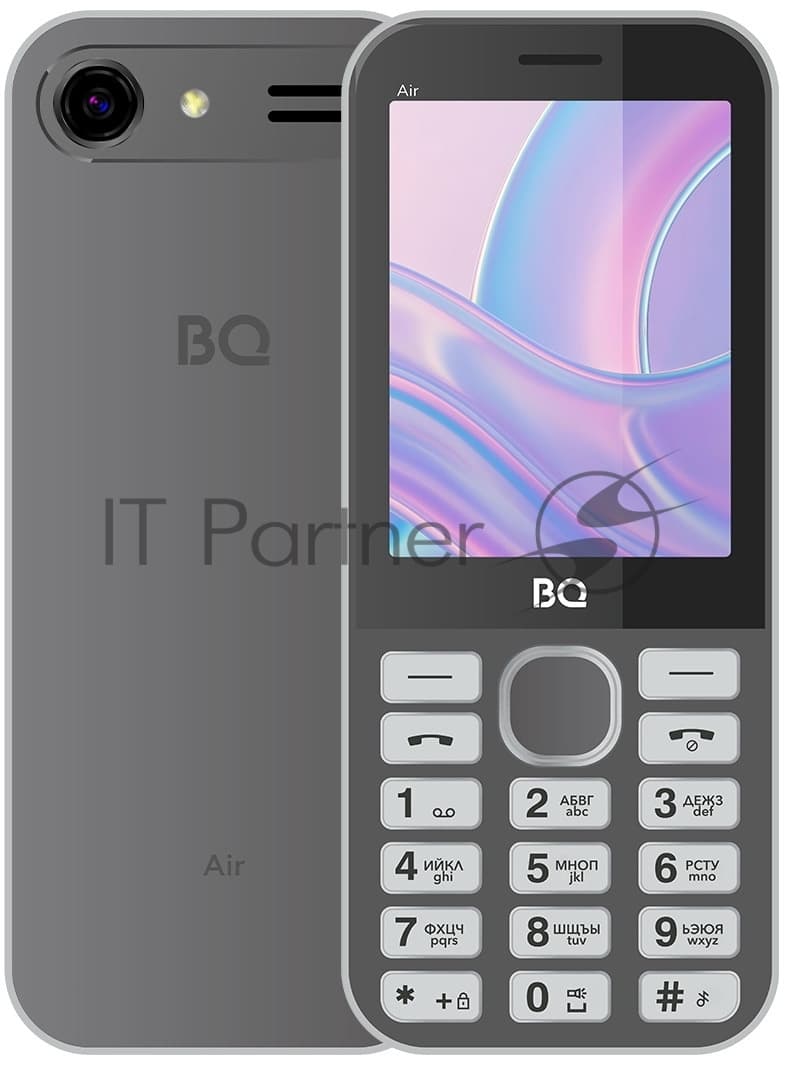Мобильный телефон BQ 2843 Air темно-серый