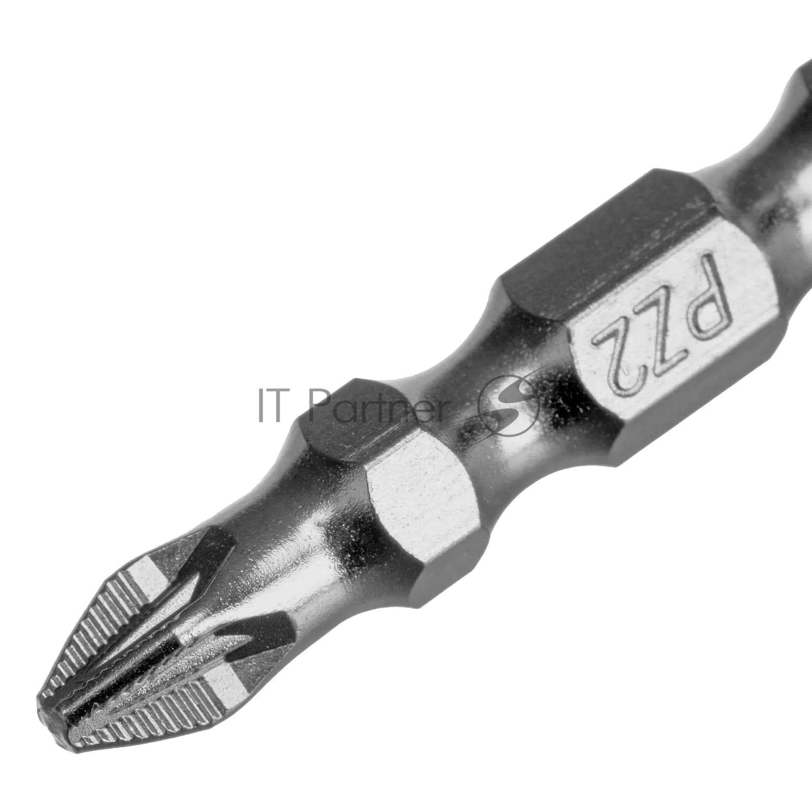Бита двухстор. Gross PH2-PZ2х45мм, сталь S2, 10шт.
