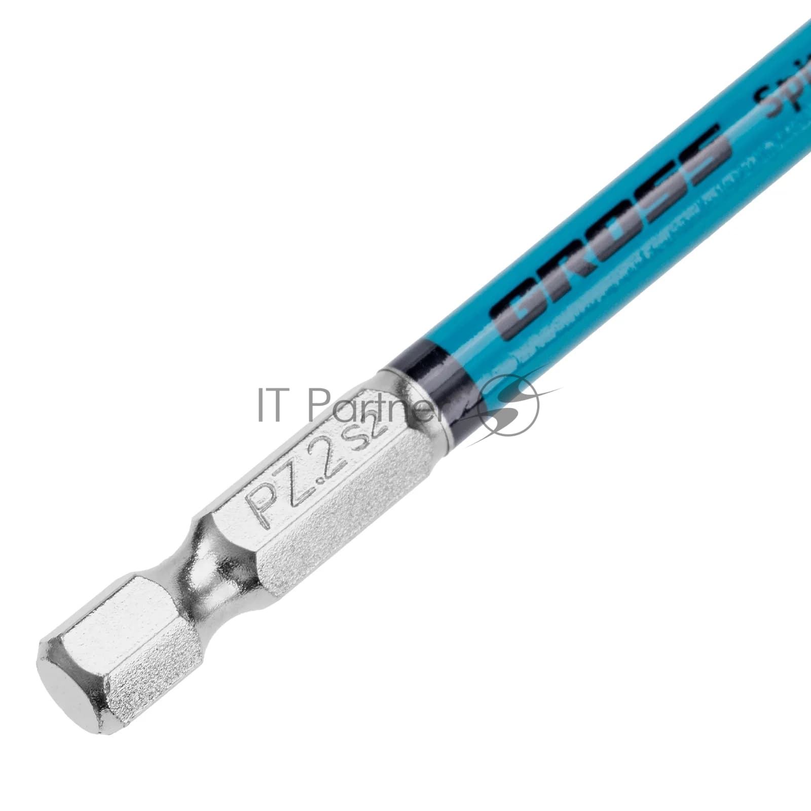 Бита Gross PZ2х90 мм, сталь S2, кругл., 10 шт.