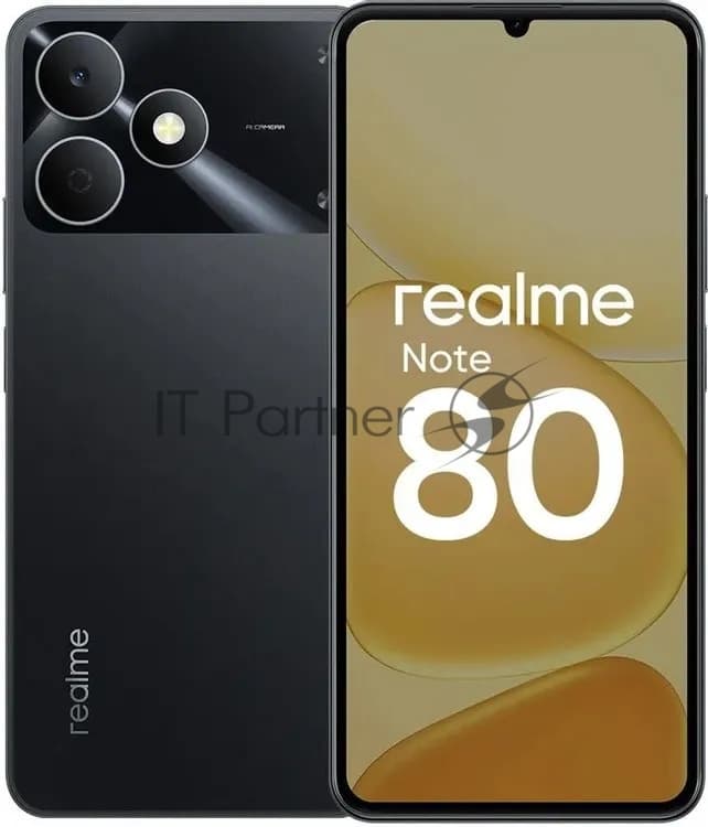 Смартфон Realme Note 80 RMX5388 4Gb, 64Gb, черный