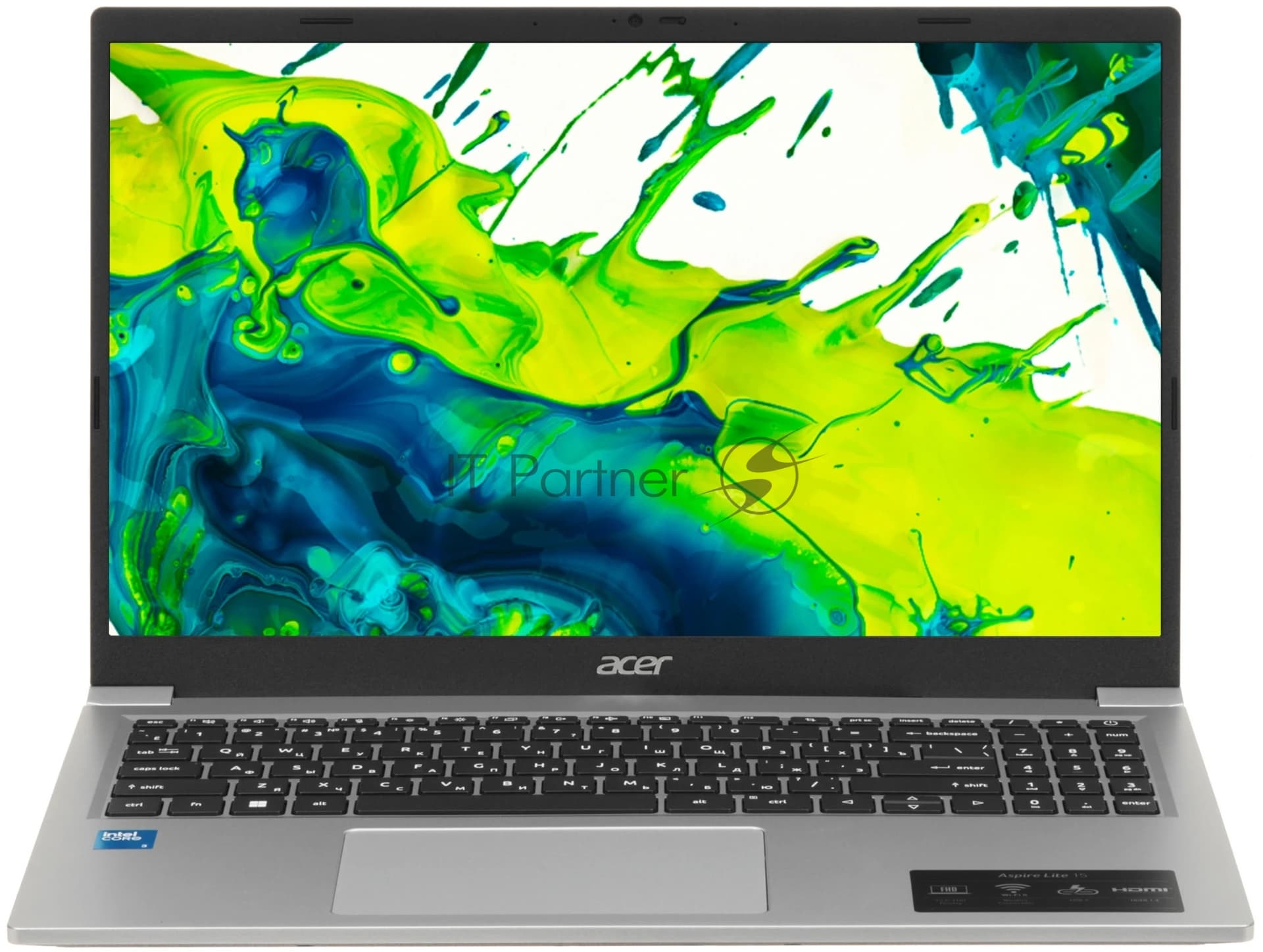 Ноутбук 15.6" IPS FHD Acer Aspire AL15-33P-32EH silver (Core 3 N355/8Gb/512Gb SSD/VGA int/noOS) (NX.D2MER.001)