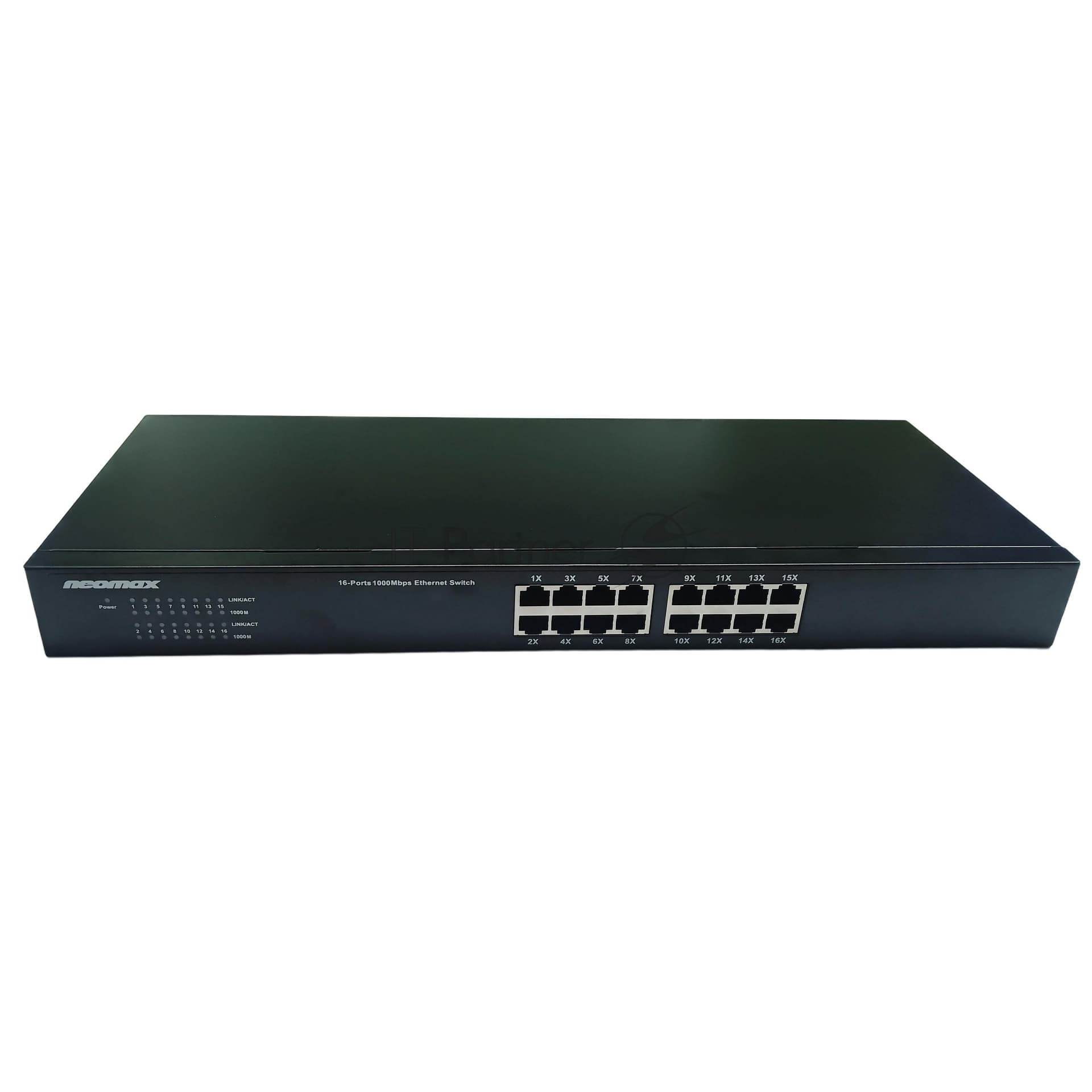 NEOMAX неуправляемый коммутатор NMS-116P-1000-SR, 16 портов 1000 Mbps, металл Rack