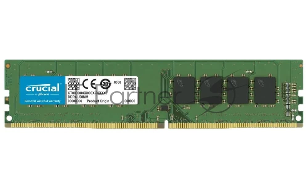 Модуль памяти Crucial 16GB DDR4 3200 UDIMM