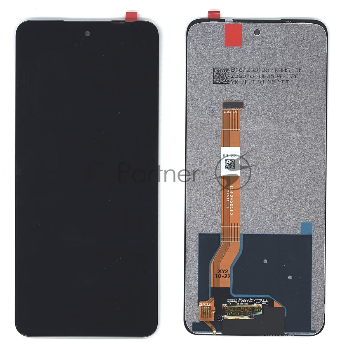 Дисплей для Realme C55 (RMX3710) в сборе с тачскрином черный
