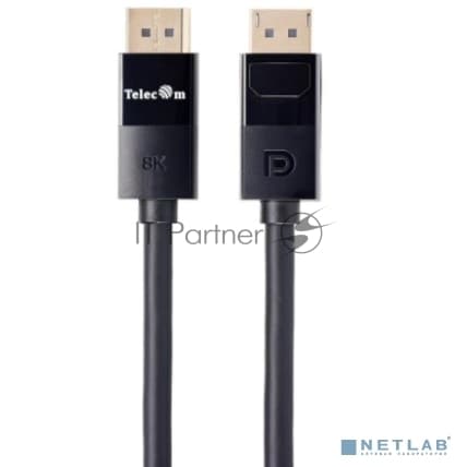 Кабель соединительный Telecom TCG755-2M DP-DP 1.4V 8K@60Hz 2м, медь