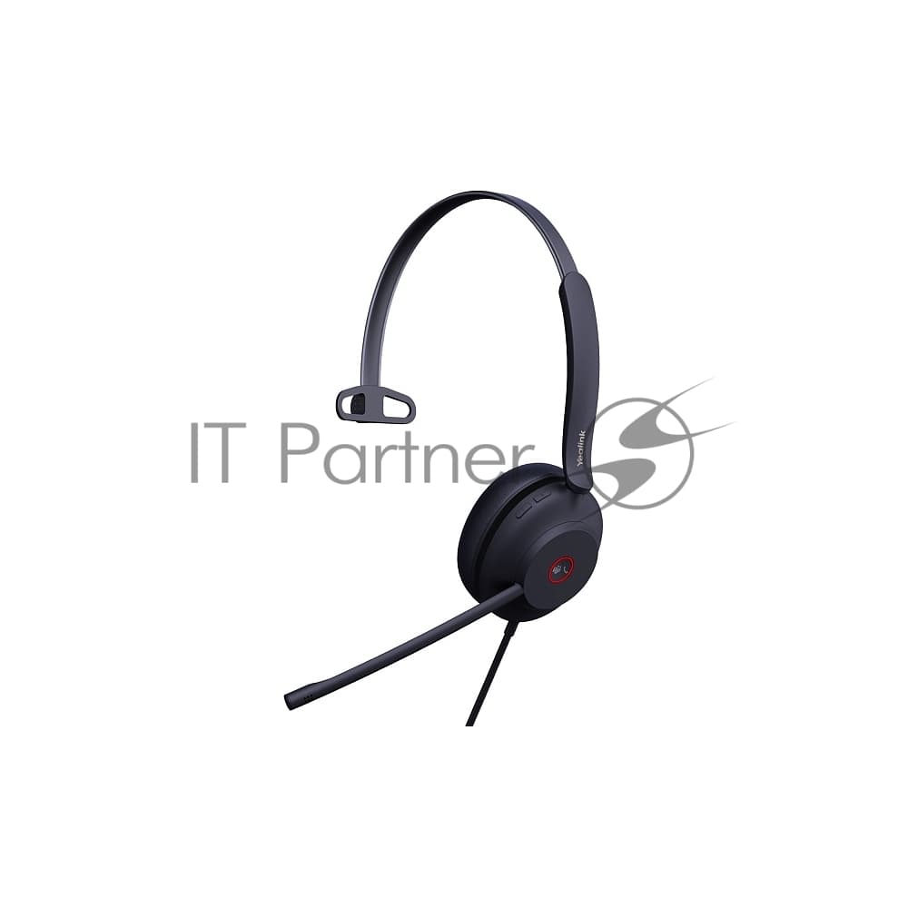 Гарнитура Yealink UH37 Mono UC чёрный, проводная, USB