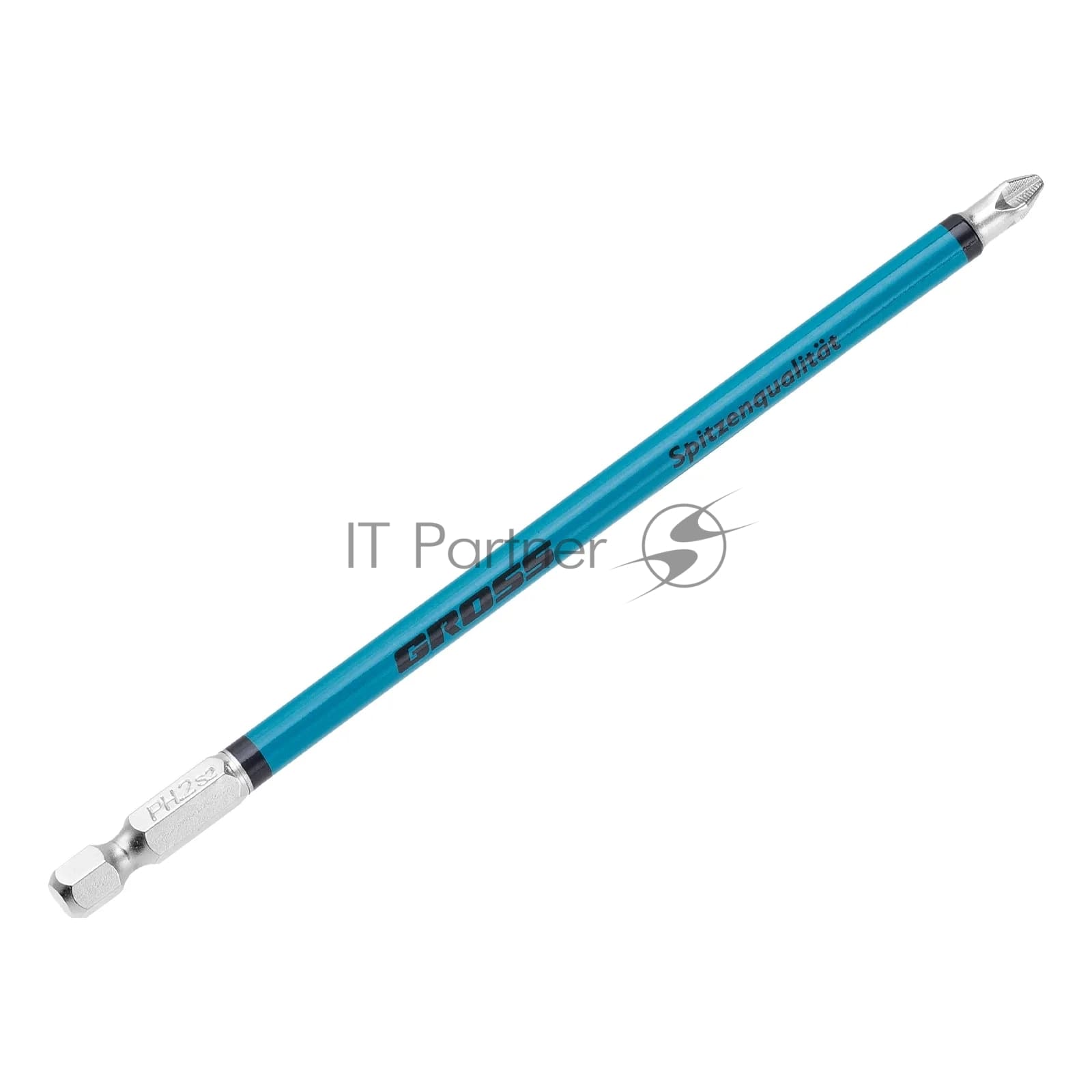Бита Gross PH2х150мм, сталь S2, кругл., 10шт.