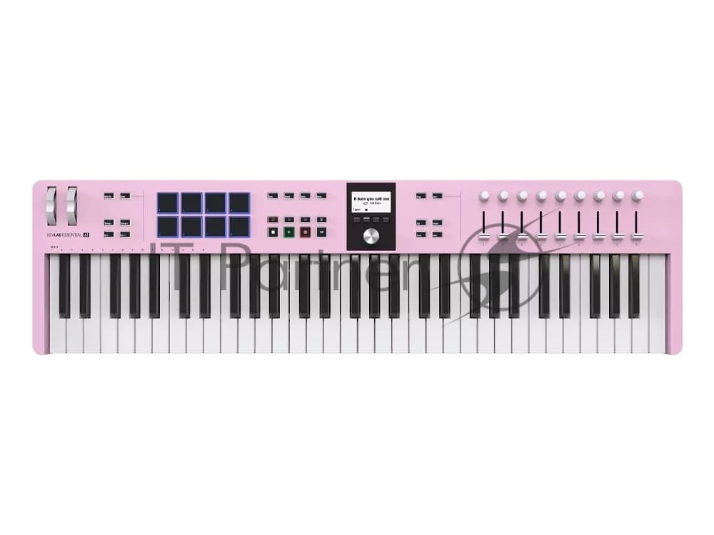 MIDI-клавиатура Arturia KeyLab Essential 61 MK3 Rose Quartz