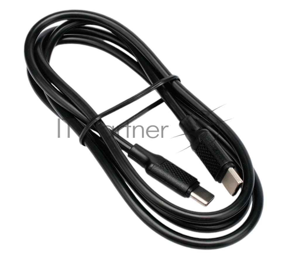 Кабель USB2.0 Cablexpert СС-USB2.0-240W-1M Type-C/Type-C, 5А, 240Вт, PD3.1/QC4.0, медь, 1м, черный, пакет