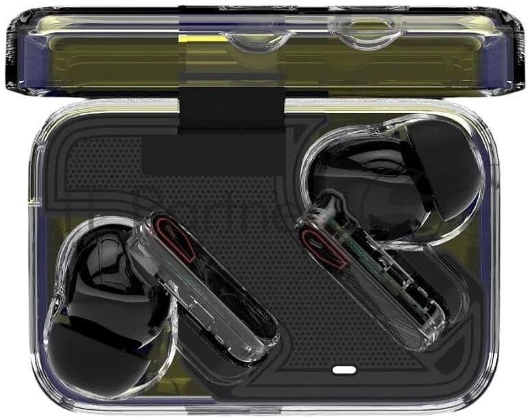 Наушники TWS Aksberry B21 Crystal черный, внутриканальные, Bluetooth, до 4 ч