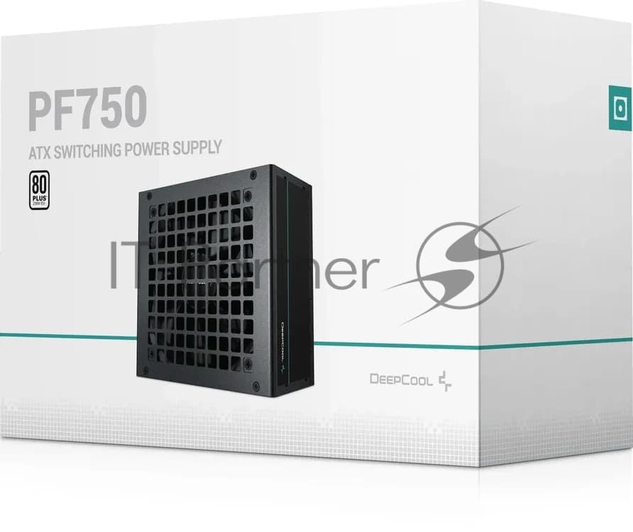 Блок питания Deepcool GAMERSTORM PF750X (ATX 2.52, 750W, PWM 120mm fan, Active PFC+DC to DC, 80+ BRONZE) RET