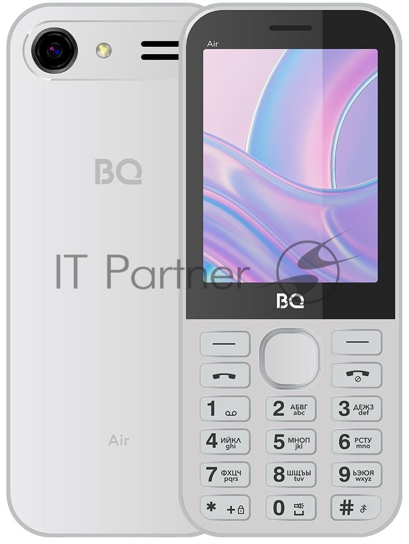 Мобильный телефон BQ 2843 Air серебристый