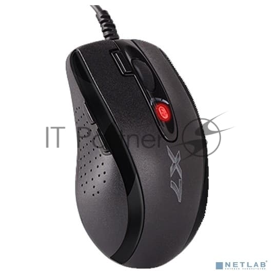 Мышь проводная A4Tech X-710MK черный, 2000 dpi, USB, кнопки - 7