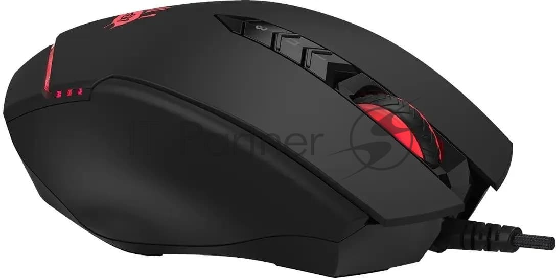 Мышь проводная A4Tech Bloody V8 черный, 3200 dpi, USB, кнопки - 8