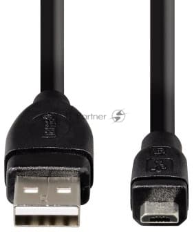 Кабель USB2.0 Hama USB A (m)/micro USB B (m) 0.75м