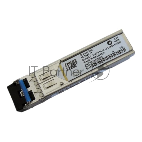 Трансивер CISCO 1000BASE-LX/LH SFP transceiver module, MMF/SMF, 1310nm, DOM, GLC-LH-SMD=