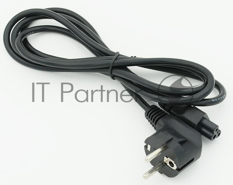 Кабель питания 3-pin/евровилка 1.8м