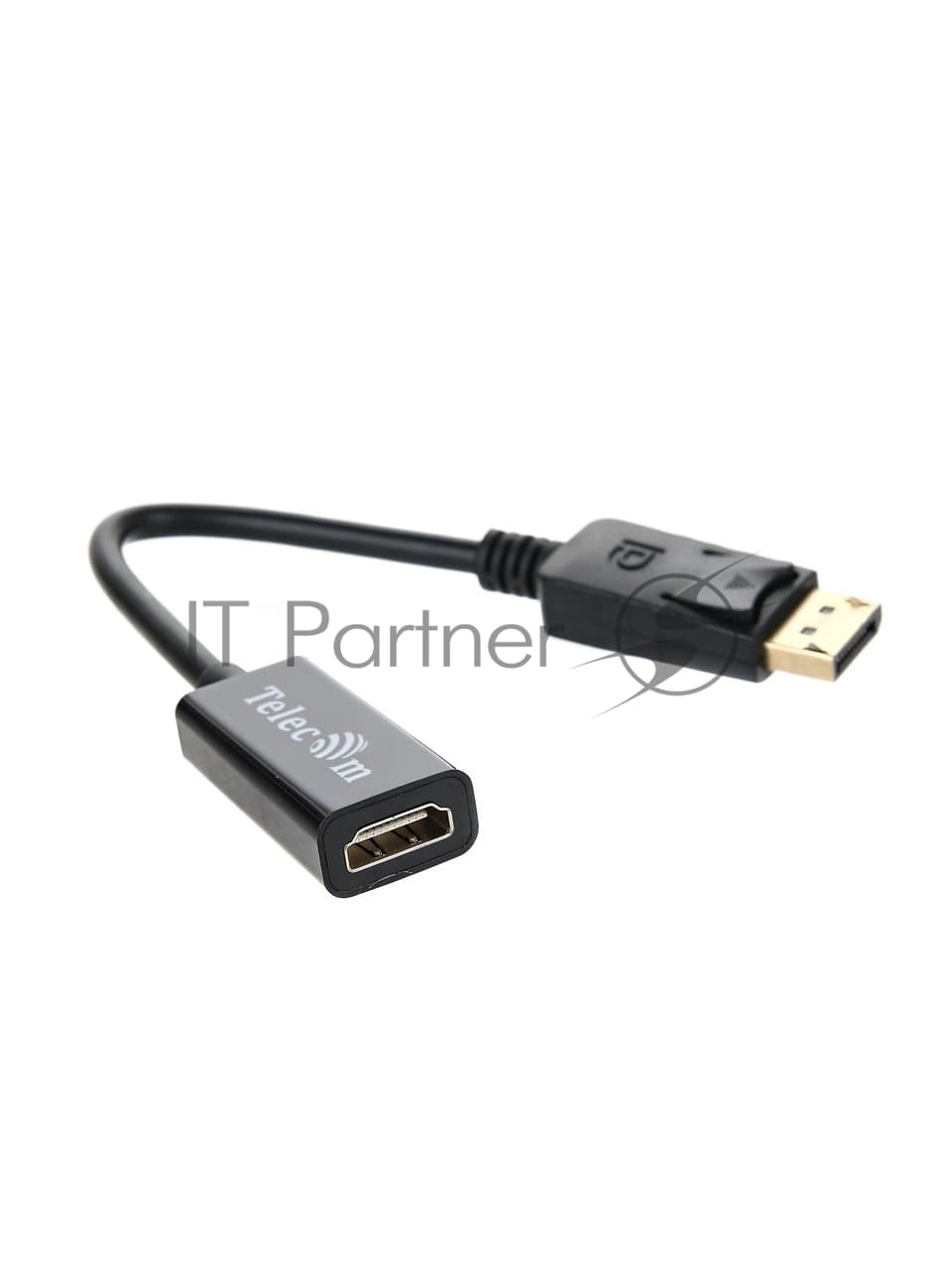 Переходник DisplayPort (M) - HDMI (F), 0.2м, Telecom TA553