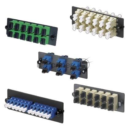 Панель Panduit (FAP8WBUDLCZ) FAP 8 дуплексных коннекторов LC керамические SM