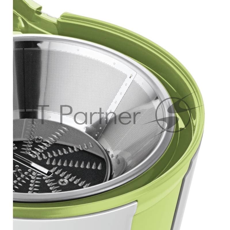 Соковыжималка Bosch MES25G0 универсальная, 700Вт, пластик, белый/зеленый, 2 скорости
