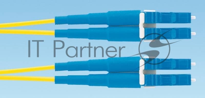 Патч-корд Panduit F92ELLNLNSNM005 2x9/125 OS1/OS2 LC дуплекс-LC дуплекс 5м LSZH желтый